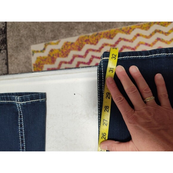 Grace in LA Jeans Women's 29 Bootcut Embroidered Rhinestones Studs Embellished - Picture 10 of 13